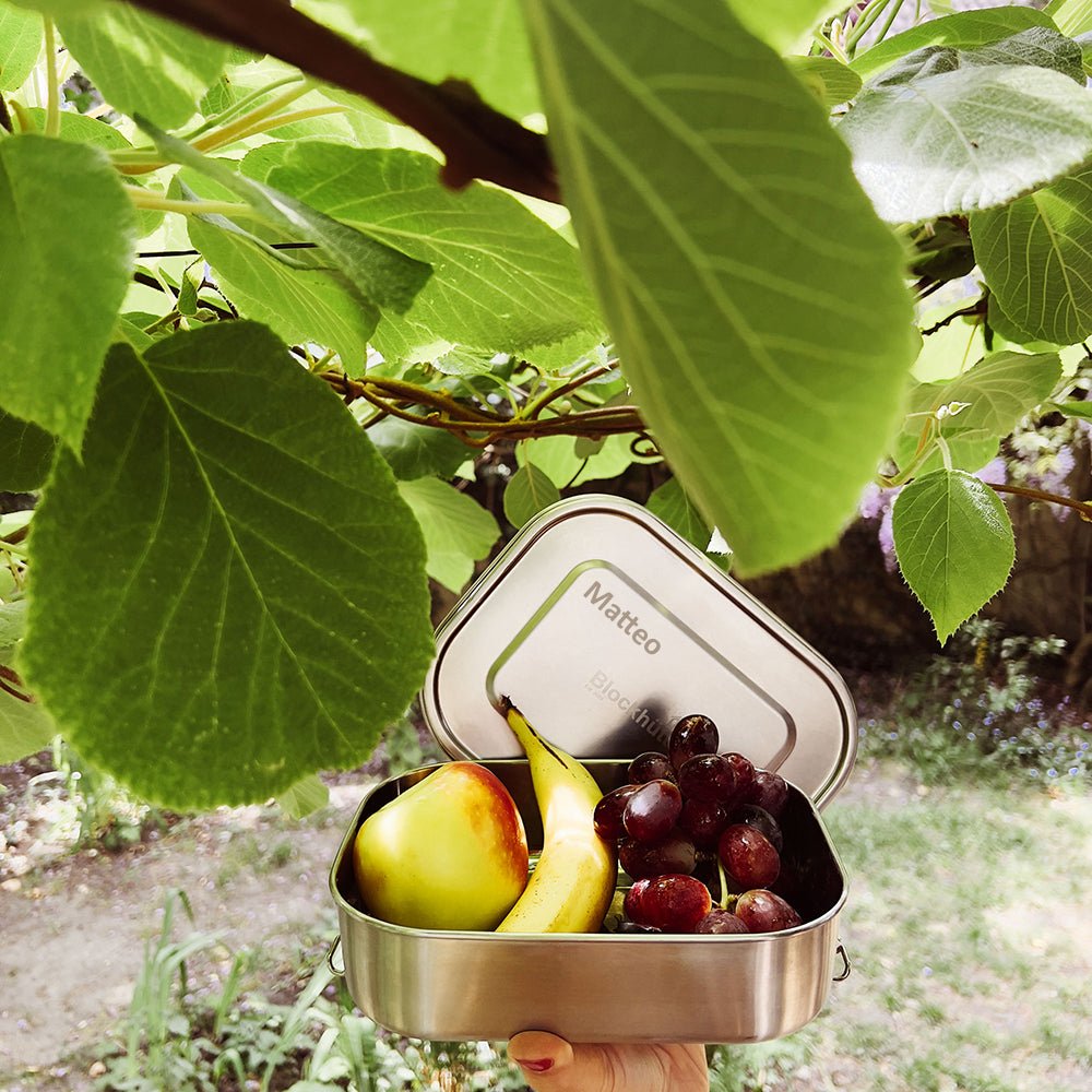 Individual Gravur für die Edelstahl Brotdose | 1400ml |